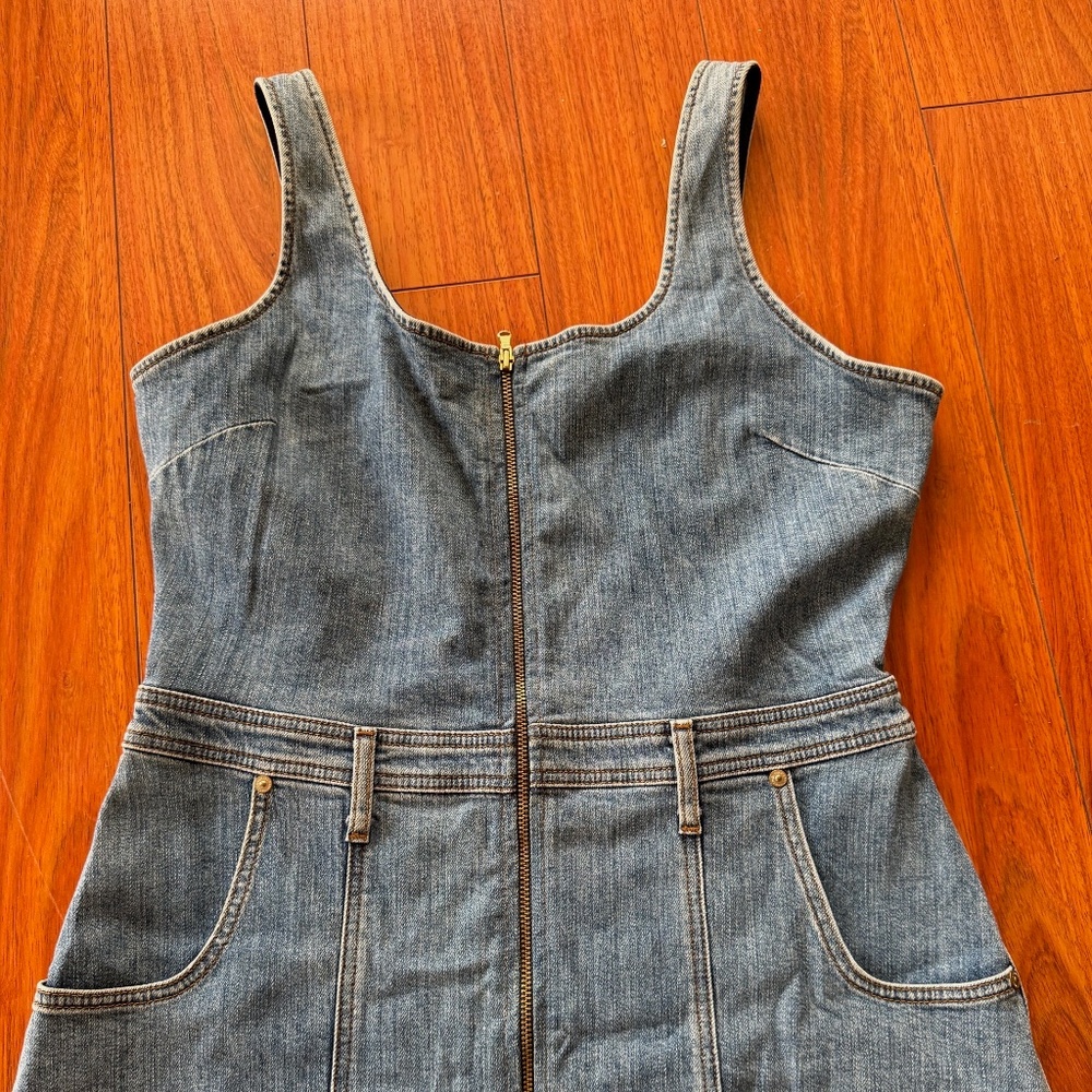 7 For All Mankind - sleeveless demin summer dress